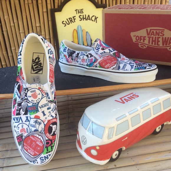 vans mash up slip on